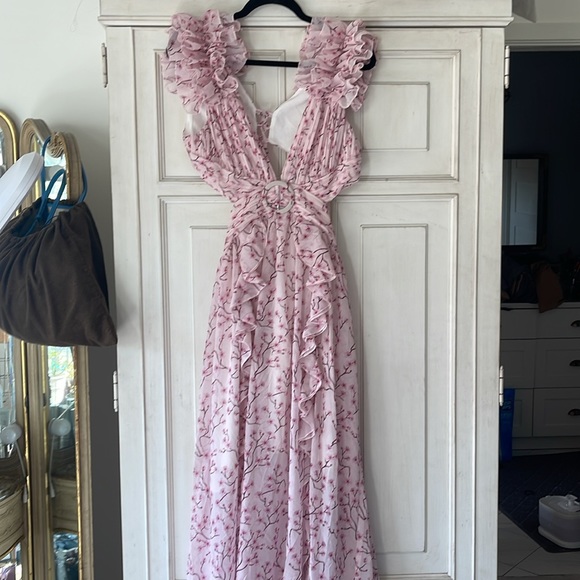 Ruffle Cut Out Dress - Picture 8 of 8